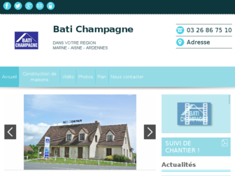 batichampagne.fr website preview