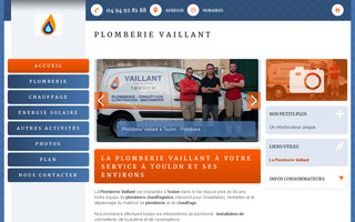 plomberie-vaillant.fr website preview