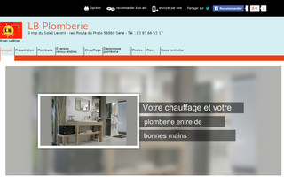 lb-plomberie-sene.fr website preview
