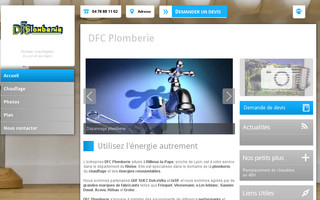 plomberie-dfc.fr website preview