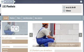 jds-plomberie.fr website preview