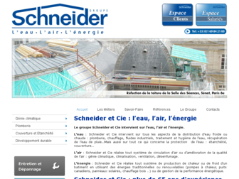 schneider-cie.fr website preview