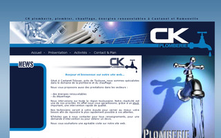 ck-plomberie.com website preview