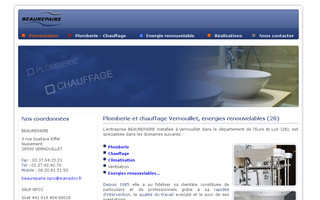 beaurepaire-npcc-plomberie-chauffage.com website preview