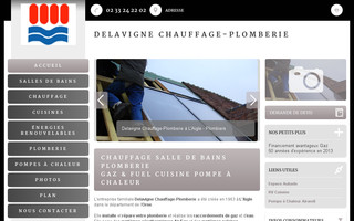 delavigne-chauffage-plomberie.fr website preview