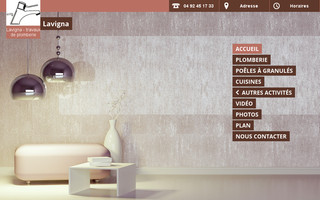 lavigna-plomberie.fr website preview