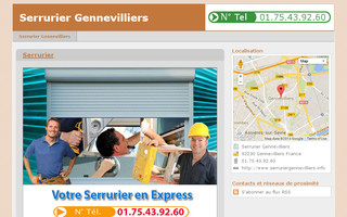 serruriergennevilliers.info website preview