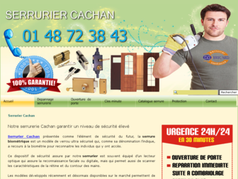 serrurier-cachan.com website preview
