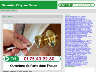 serruriervitrysurseine.info website preview