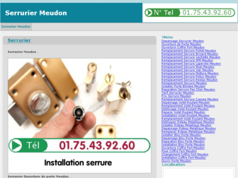 serruriermeudon.info website preview
