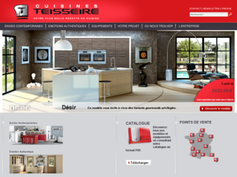 cuisines-teisseire.fr website preview