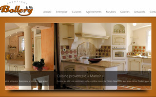 cuisines-bollery.com website preview