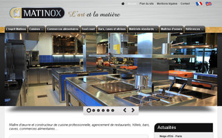 matinox.fr website preview