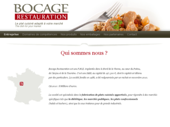 bocagerestauration.fr website preview