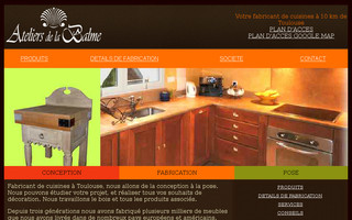 balme.fr website preview