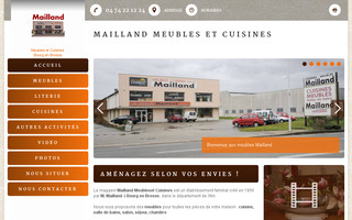 meubles-mailland.fr website preview