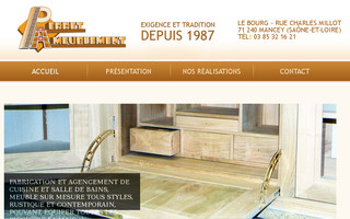 fabricant-cuisines-perret.fr website preview
