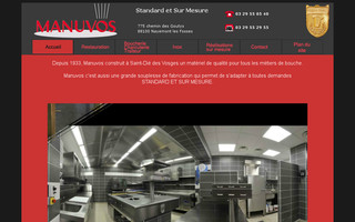 manuvos.com website preview