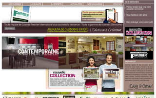 cuisinespremierinternational.com website preview