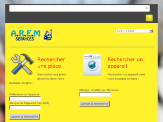 arem-services.fr website preview