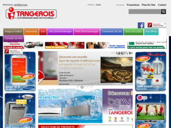 tangerois.ma website preview