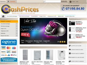 crashprices.be website preview