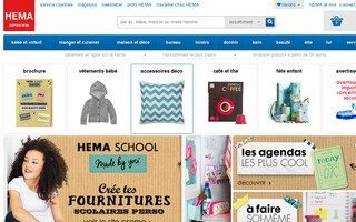 hema.fr website preview