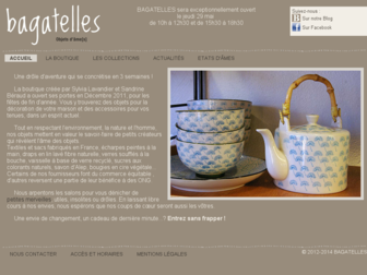 bagatelles-deco.fr website preview