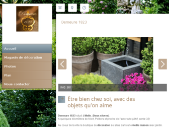 demeure1823.fr website preview