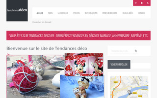 tendances-deco.fr website preview