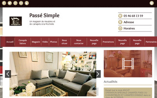 passesimpledeco.com website preview