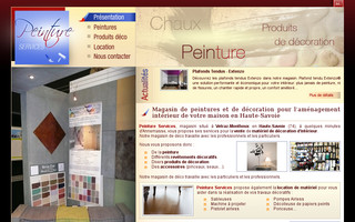 peinture-services.com website preview