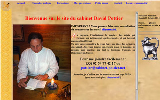 cabinet-pottier.net website preview