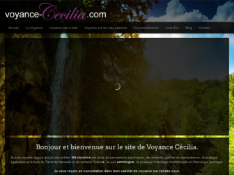 voyance-cecilia.com website preview