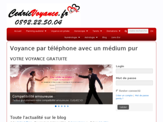 cedricvoyance.fr website preview