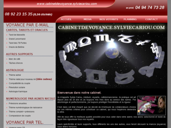 cabinetdevoyance.sylviecariou.com website preview