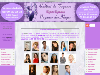 reiki-voyance.org website preview