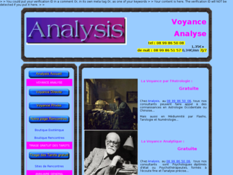 analysis-voyance.com website preview