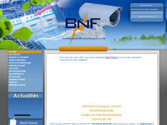 bnf-elec.eu website preview