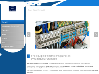 alpesisere-electricite.com website preview