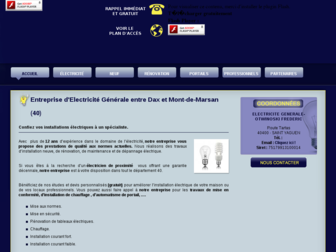 electricite-otwinoski.fr website preview