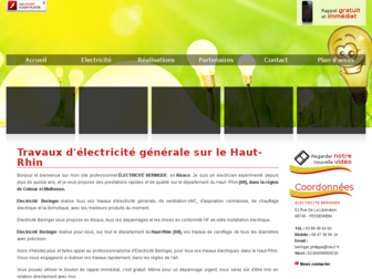 electricite-beringer.fr website preview