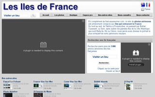 lesilesdefrance.com website preview