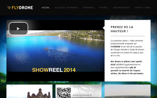 flydrone.fr website preview