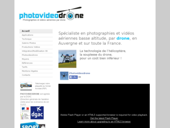 photovideodrone.com website preview