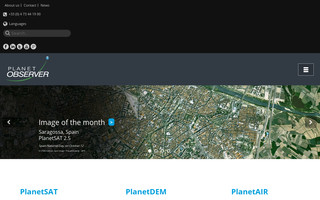 planetobserver.com website preview