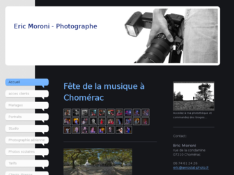 aerostat-photo.fr website preview