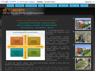 vlconcept.fr website preview