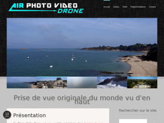 airphotovideodrone.com website preview