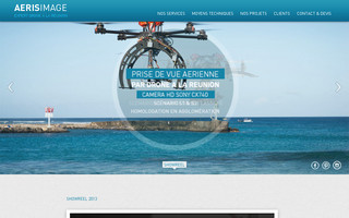 aeris-image.fr website preview